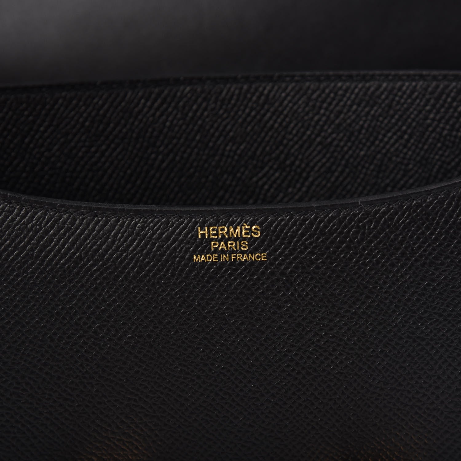 Hermes Epsom Constance 24 Black 6 of 10