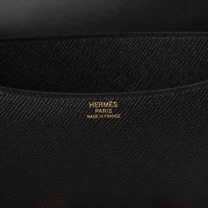 Hermes Epsom Constance 24 Black 6 of 10