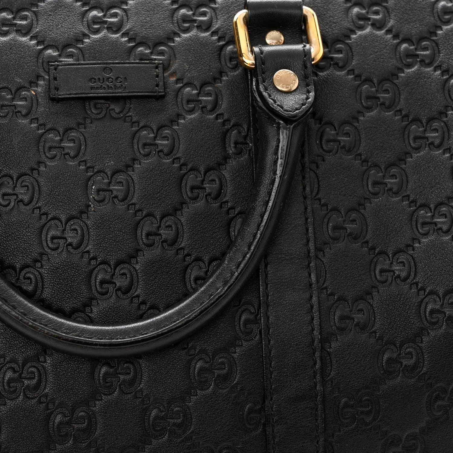 Gucci Guccissima Medium Joy Boston Black 12 of 15