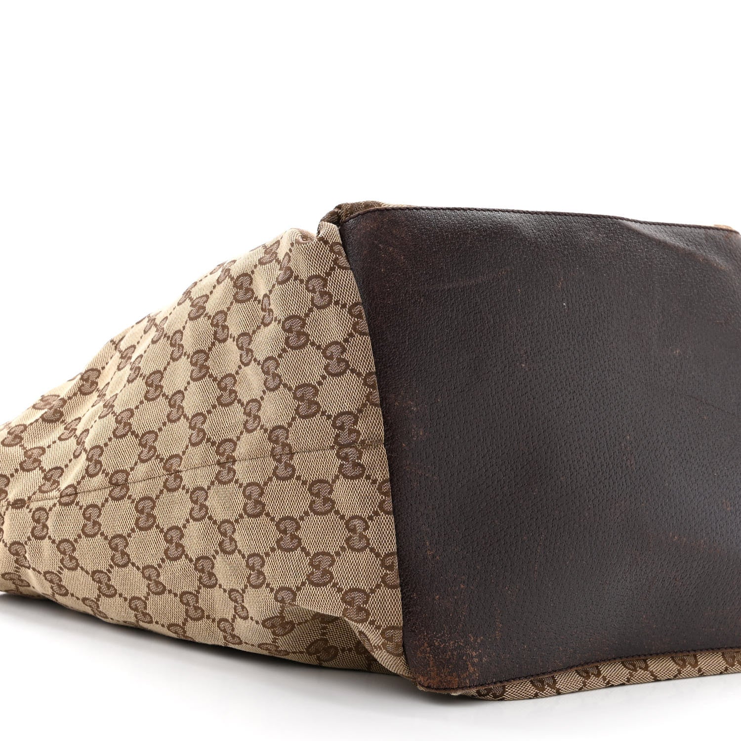Gucci GG Monogram Large Web Handle Bucket Tote 9 of 17