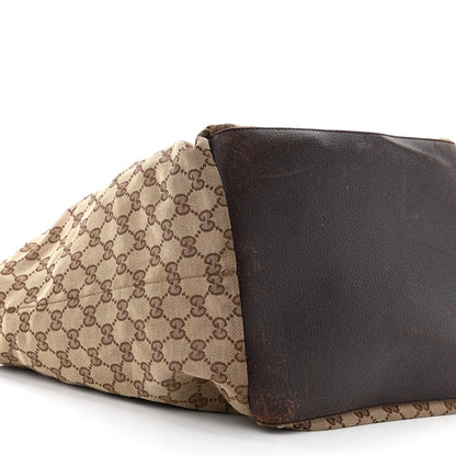Gucci GG Monogram Large Web Handle Bucket Tote 9 of 17