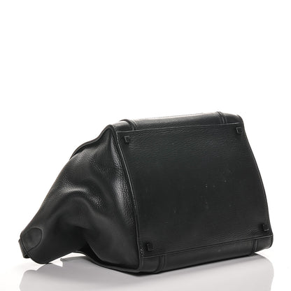 Celine Supple Calfskin Medium Phantom Luggage Black 4 of 7
