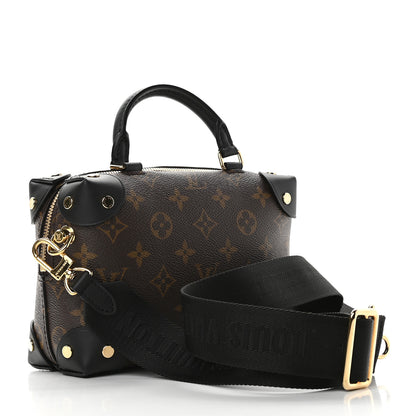 Louis Vuitton Monogram Petite Malle Souple Black 3 of 8