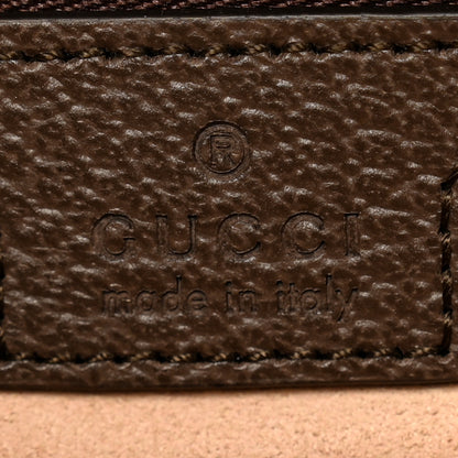 Gucci GG Supreme Monogram Web Small Ophidia Flap Messenger Bag Brown 6 of 10