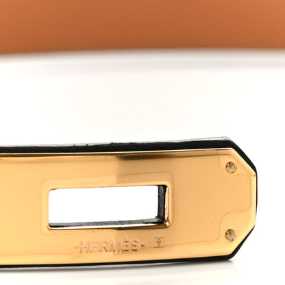 Hermes Epsom Kelly Belt Black 5 of 6
