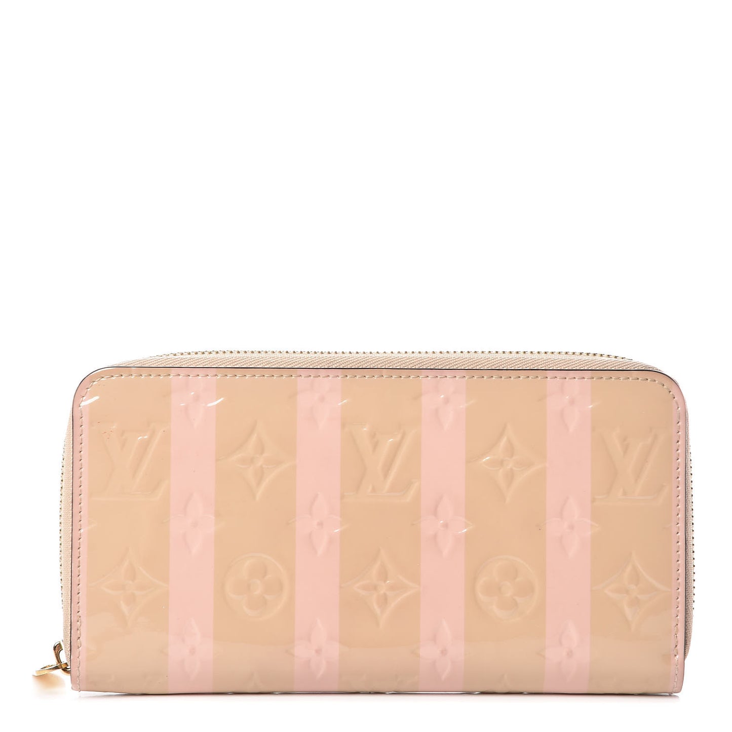 Vernis Rayures Zippy Wallet Dune