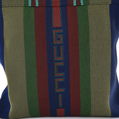 Gucci Woven Rubber Tote Multicolor 8 of 8