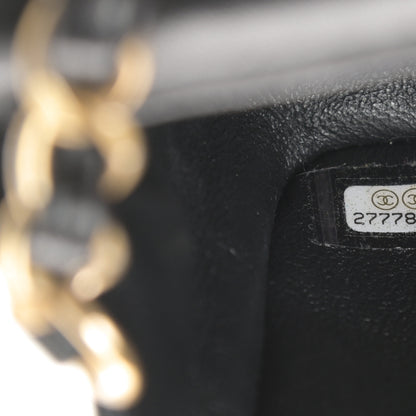 Chanel Lambskin Quilted Mini Rectangular Flap Black 7 of 15