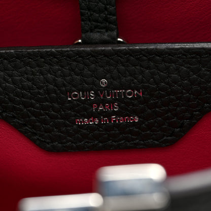 Louis Vuitton Taurillon Capucines PM Black 6 of 9