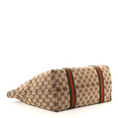 Gucci Monogram Large Jolicoeur Tote Brown 4 of 10
