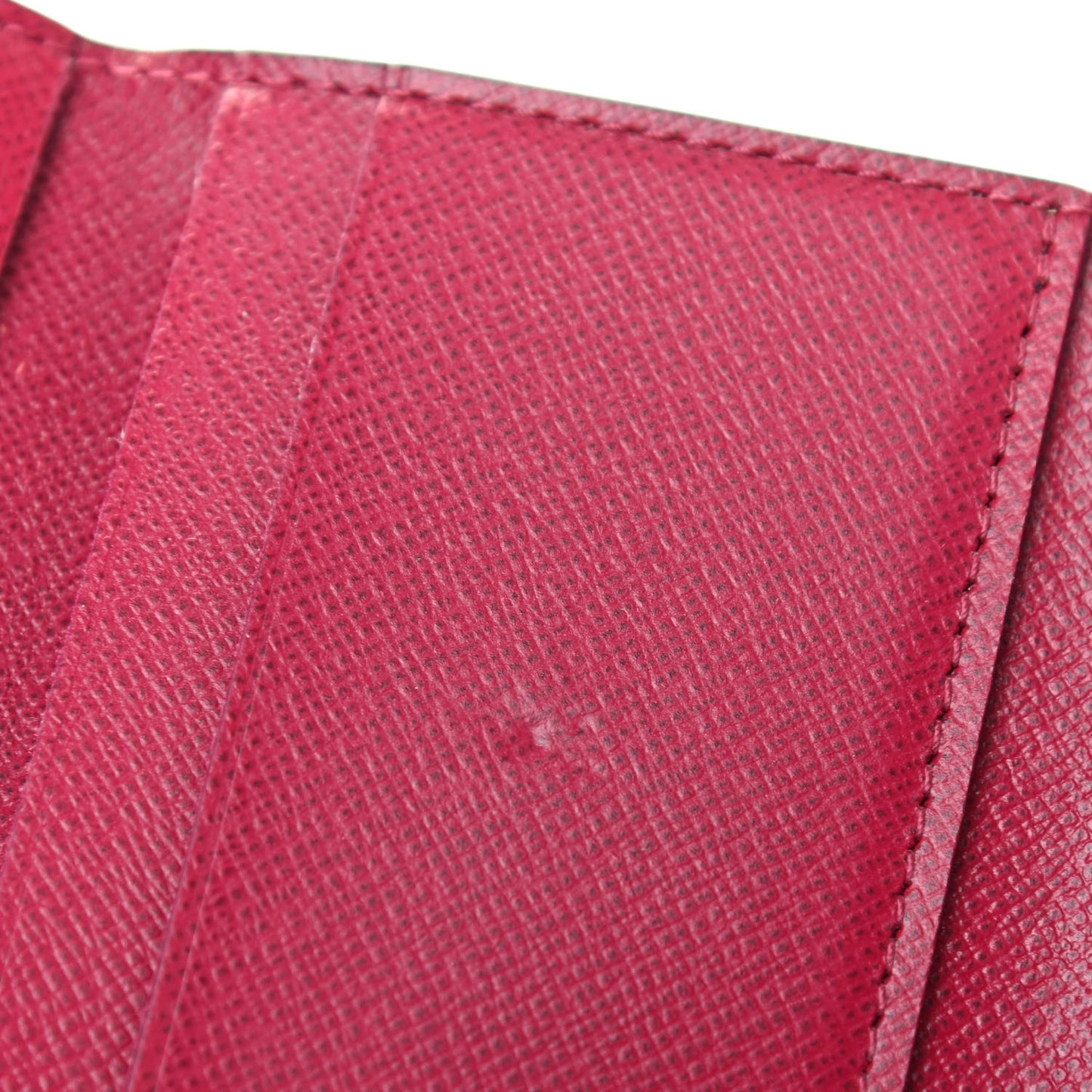 Monogram Zoe Wallet Fuchsia