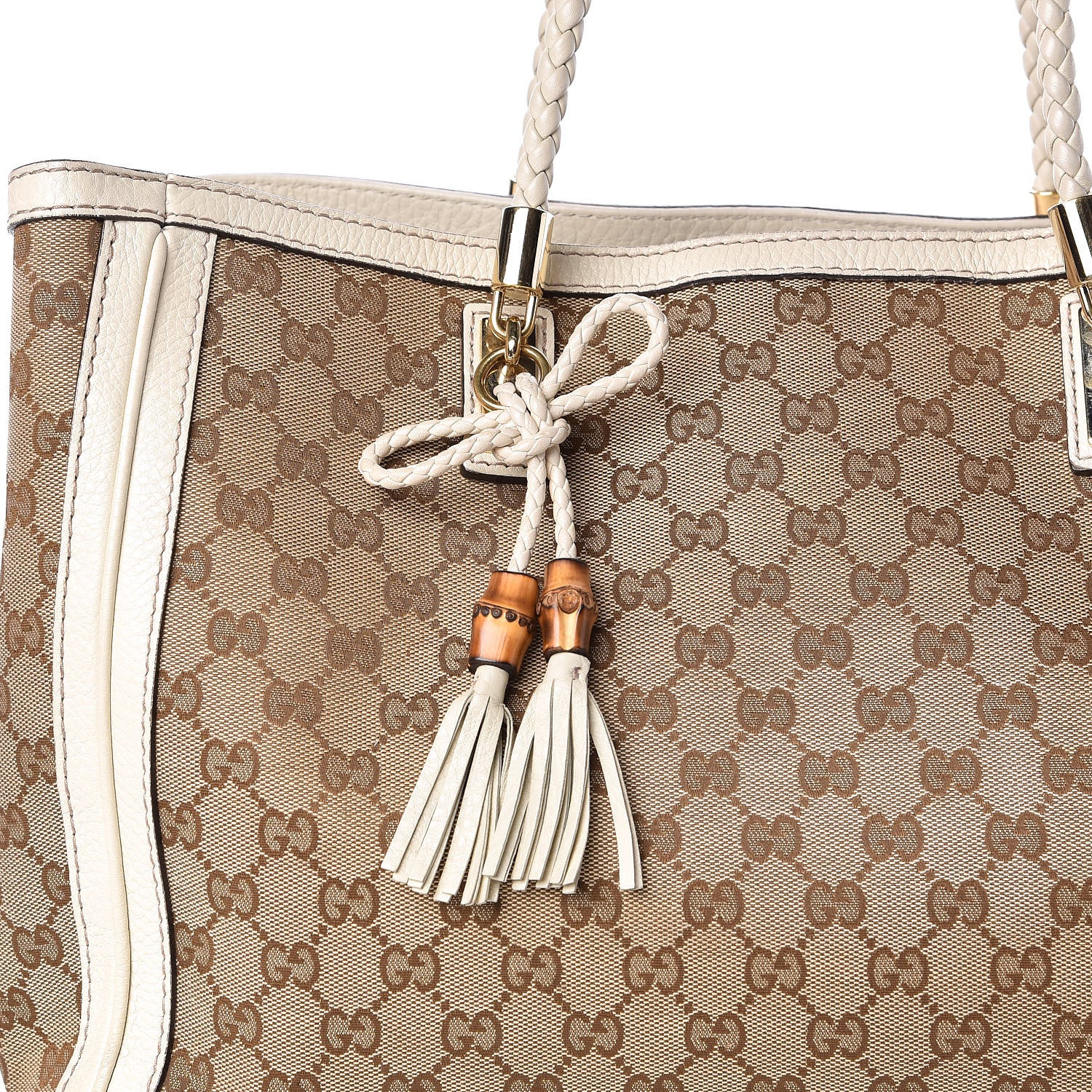 Gucci Monogram Medium Bella Tote Off White 13 of 13