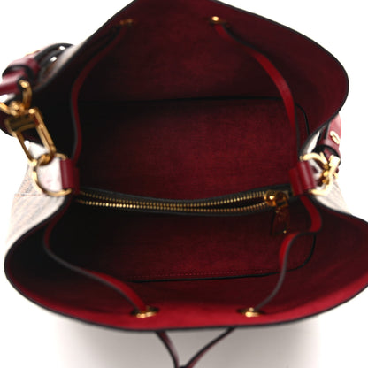 Louis Vuitton Damier Ebene Neonoe MM Cherry Berry 5 of 9