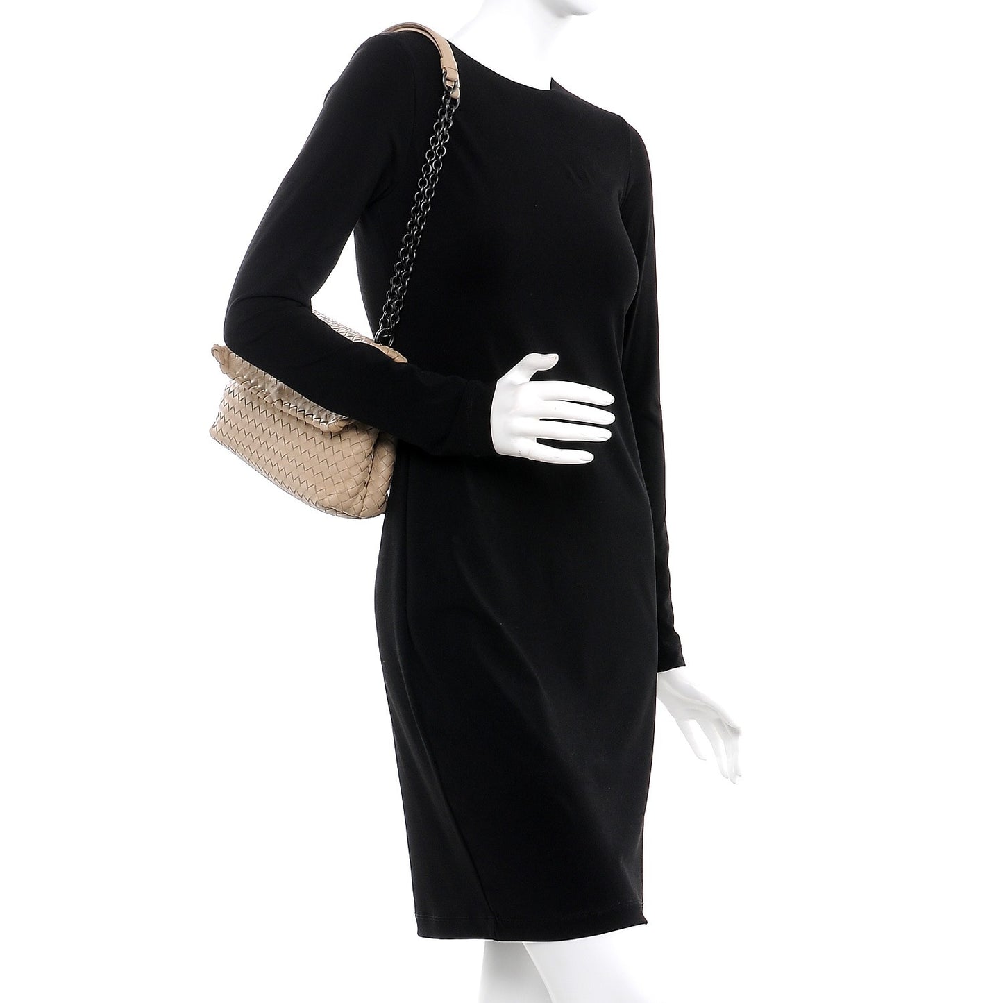 Nappa Intrecciato Medium Olimpia Bag Mink
