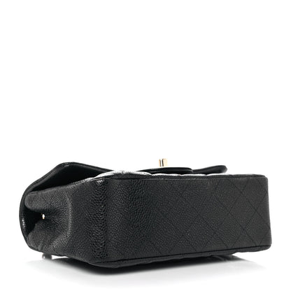 Chanel Caviar Quilted Mini Rectangular Flap Black 4 of 12