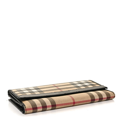 Burberry House Check Continental Wallet Black 4 of 11