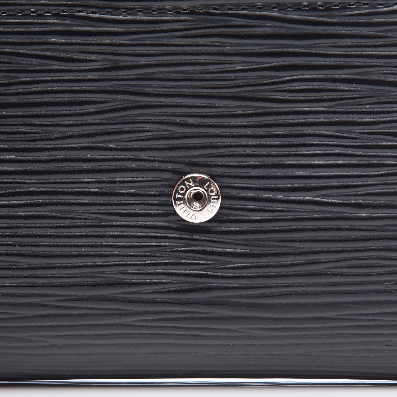 Louis Vuitton Epi Victorine Wallet Black 9 of 11