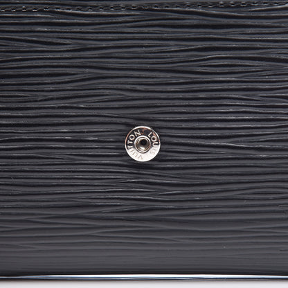Louis Vuitton Epi Victorine Wallet Black 9 of 11