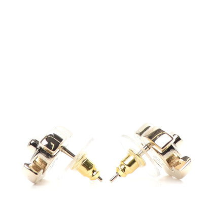 Chanel Metal CC Turnlock Earrings Gold 3 of 5