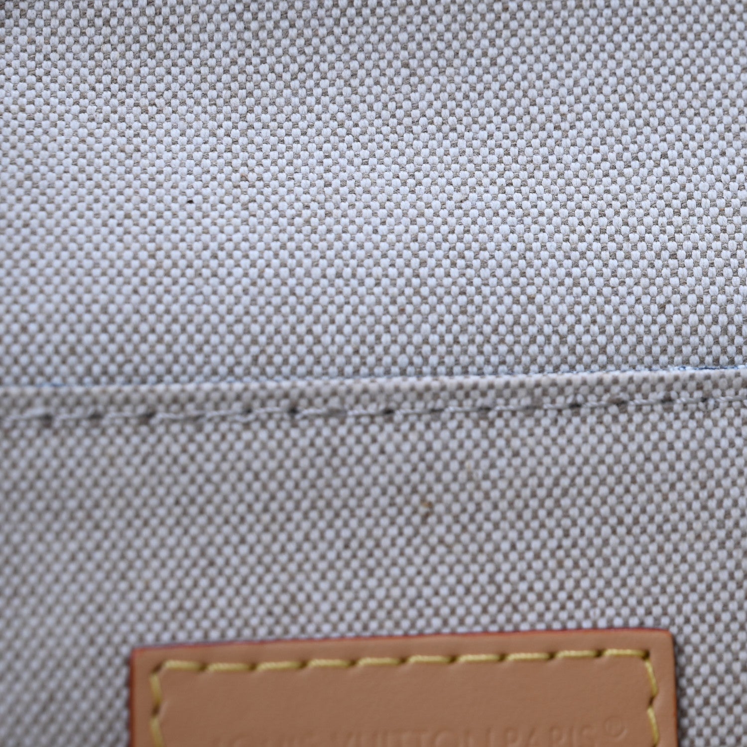 Louis Vuitton Damier Denim 3D Nano Steamer Blue 11 of 14