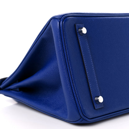 Hermes Epsom BIRKIN 30 Bleu Electrique 8 of 9
