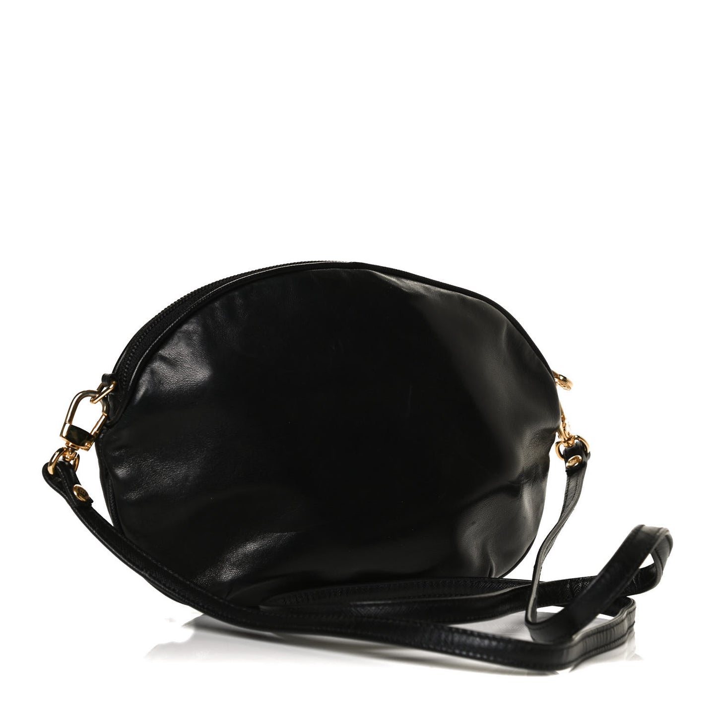 Calfskin Crossbody Bag Black