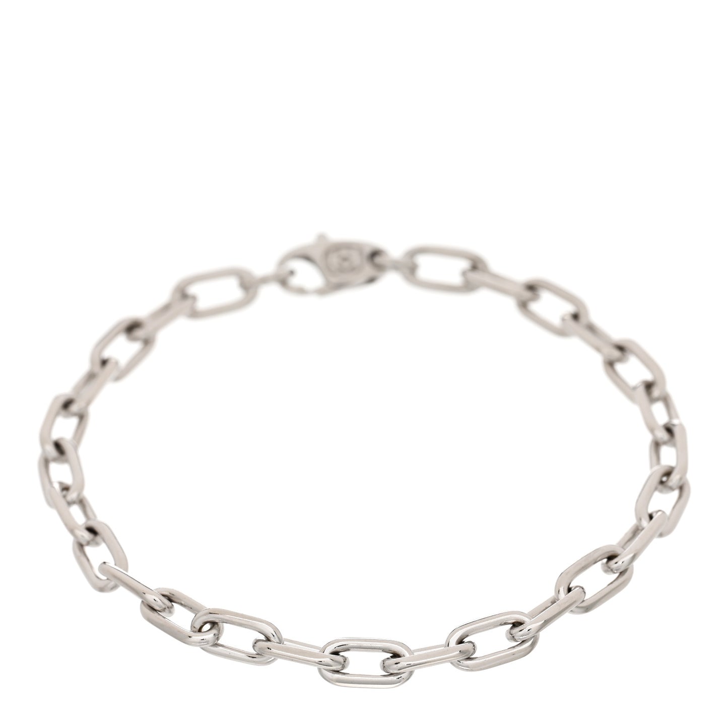 18K White Gold Spartacus Chain Bracelet