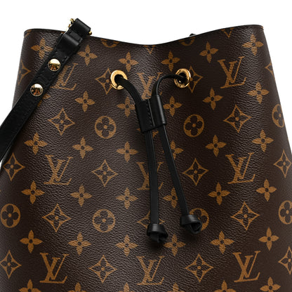 Louis Vuitton Monogram Neonoe MM Black 8 of 10