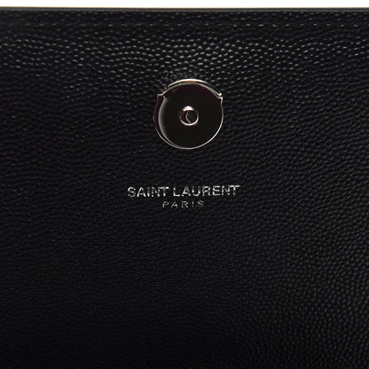 Saint Laurent Grain De Poudre Small Monogram Kate Satchel Black 7 of 7