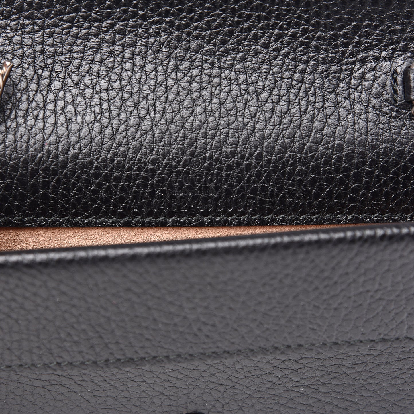 Calfskin Super Mini Dionysus Shoulder Bag Black