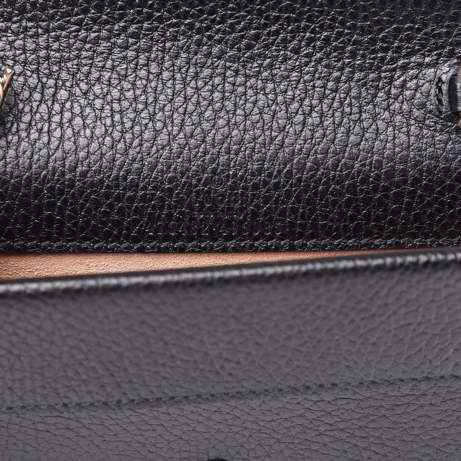 Gucci Calfskin Super Mini Dionysus Shoulder Bag Black 5 of 8