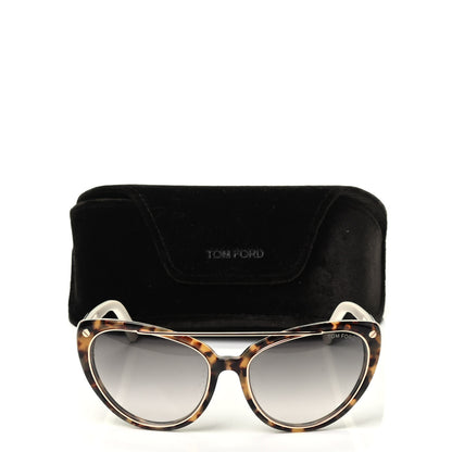 Tom Ford Edita Sunglasses TF384 Havana 7 of 7