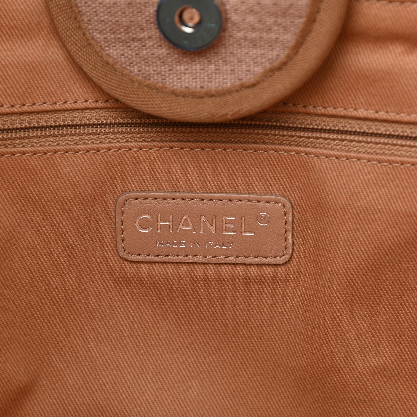 Canvas Medium Deauville Tote Ecru