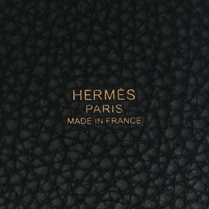 Hermes Taurillon Clemence Picotin Lock 22 MM Black 6 of 10