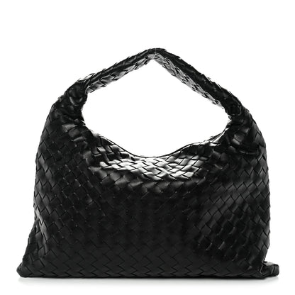 Bottega Veneta Calfskin Intrecciato Small Hop Black 1 of 10