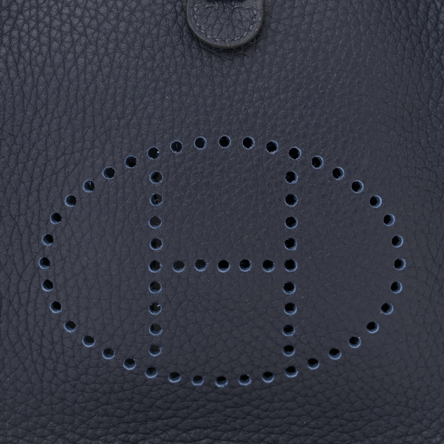 Hermes Taurillon Clemence Evelyne TPM Bleu Nuit 8 of 11