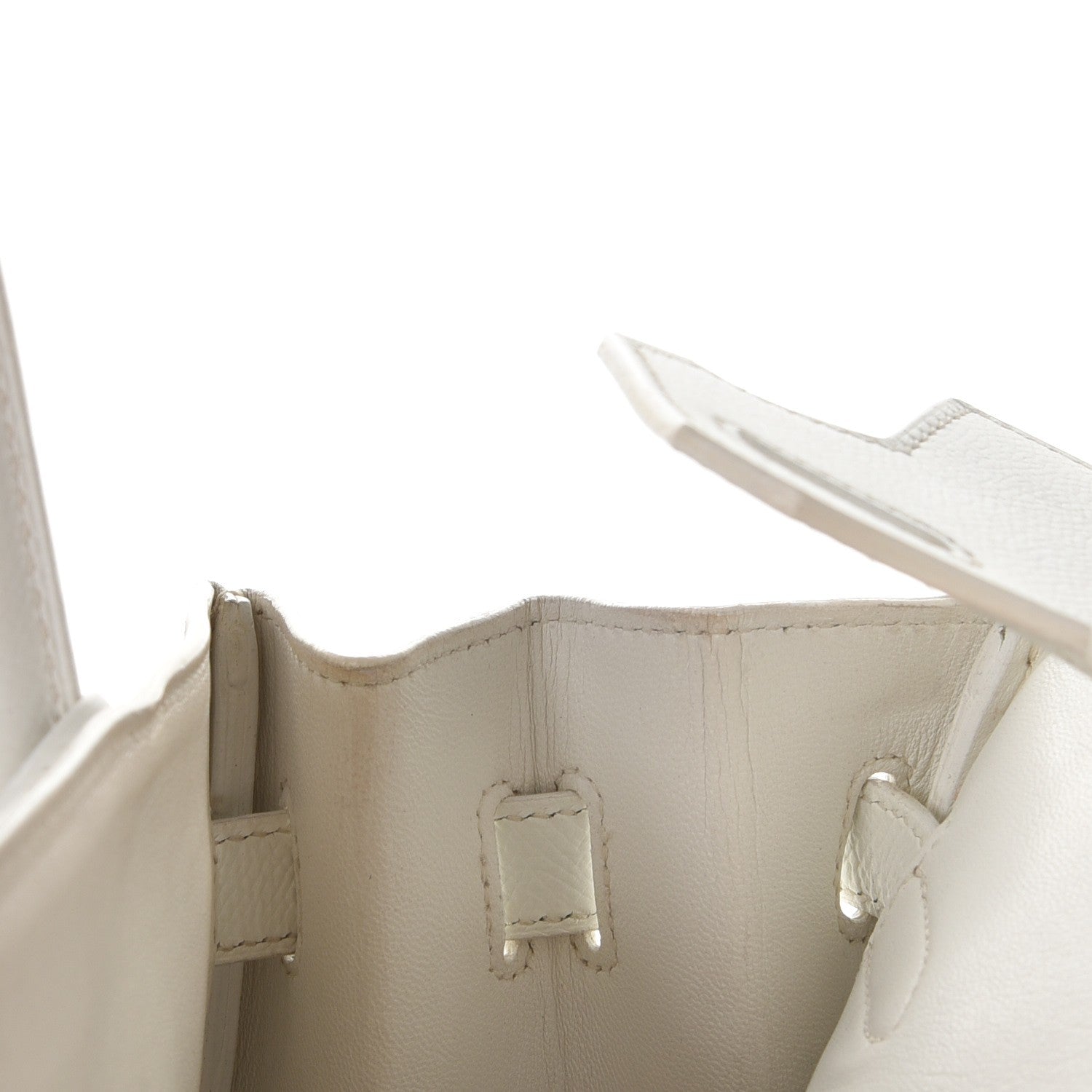 Hermes Epsom Birkin 30 White 13 of 36
