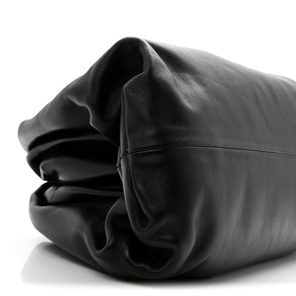 Bottega Veneta Smooth Butter Calf The Pouch Oversized Clutch Black 9 of 10