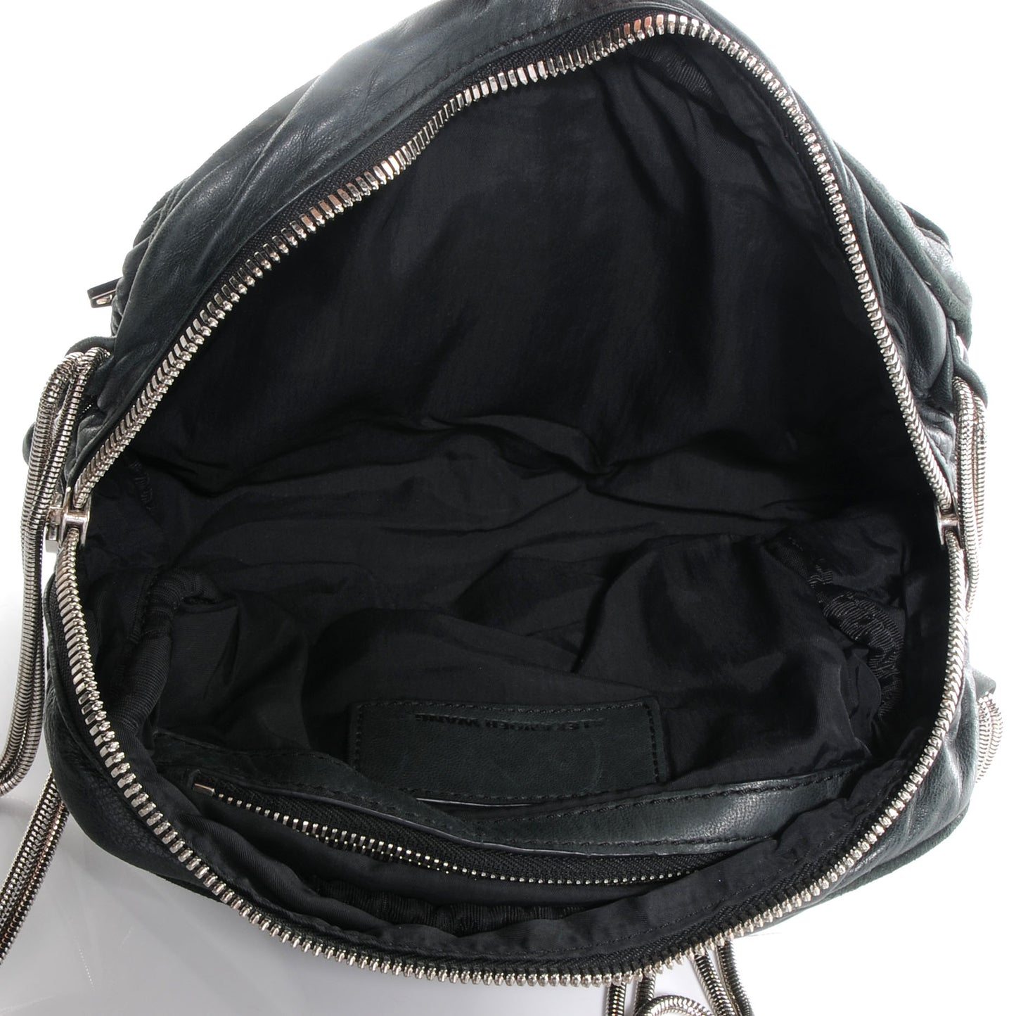 Washed Lambskin Brenda Chain Black