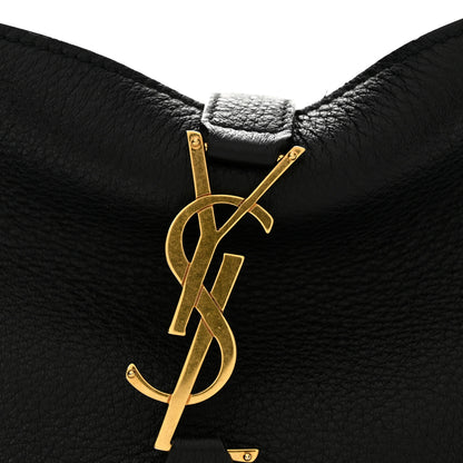 Saint Laurent Grained Deerskin Bea Tote Black 12 of 14