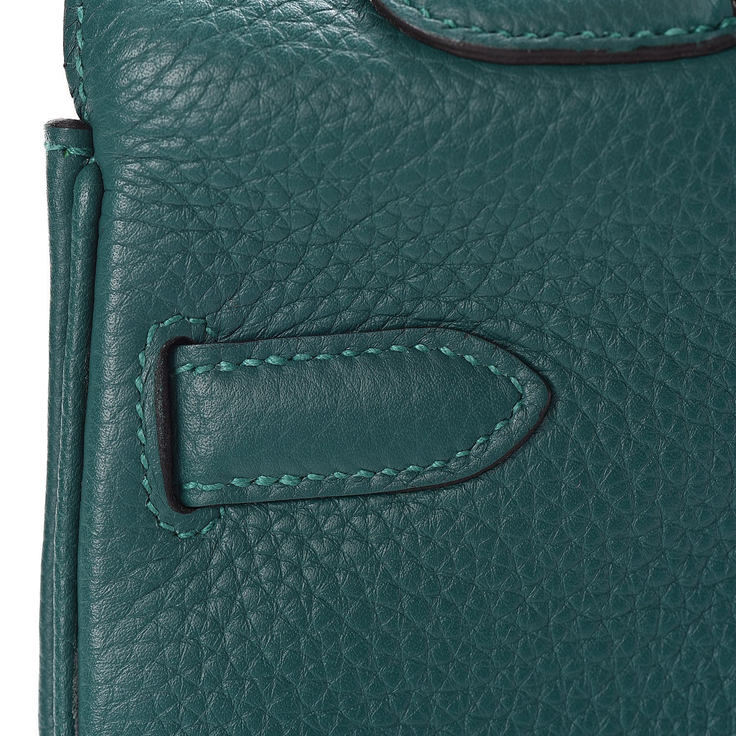 Hermes Togo Kelly Retourne 35 Malachite 26 of 33