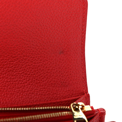 Louis Vuitton Empreinte Sarah Wallet Red Scarlet 8 of 9