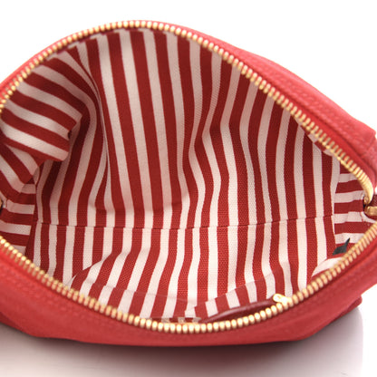 Prada Canvas Canapa Logo Pouch Rosso 5 of 10