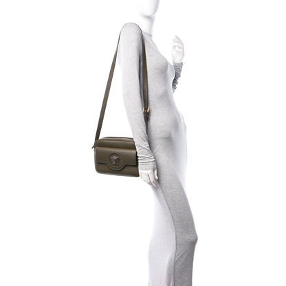 Versace Grained Calfskin Medusa Camera Bag Khaki 2 of 9