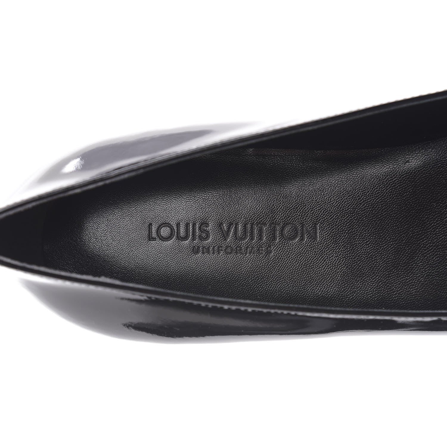 Louis Vuitton Patent Uniformes Ballerina Flat 40 Black 6 of 8