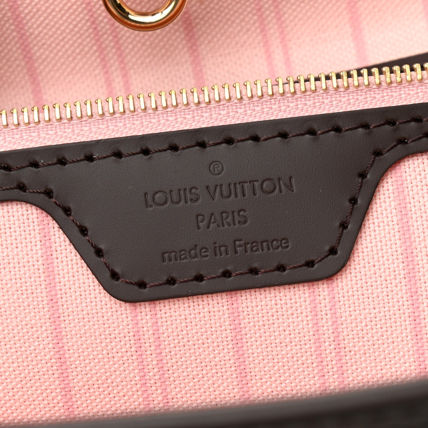 Damier Ebene Neo Neverfull MM Rose Ballerine
