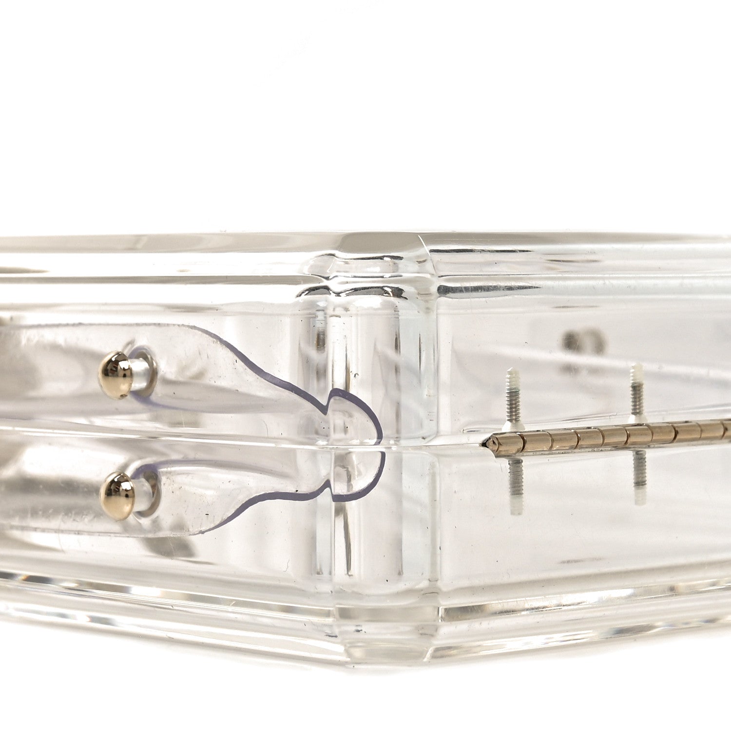 Chanel Transluscent Plexiglass Perfume Bottle Clutch 7 of 9