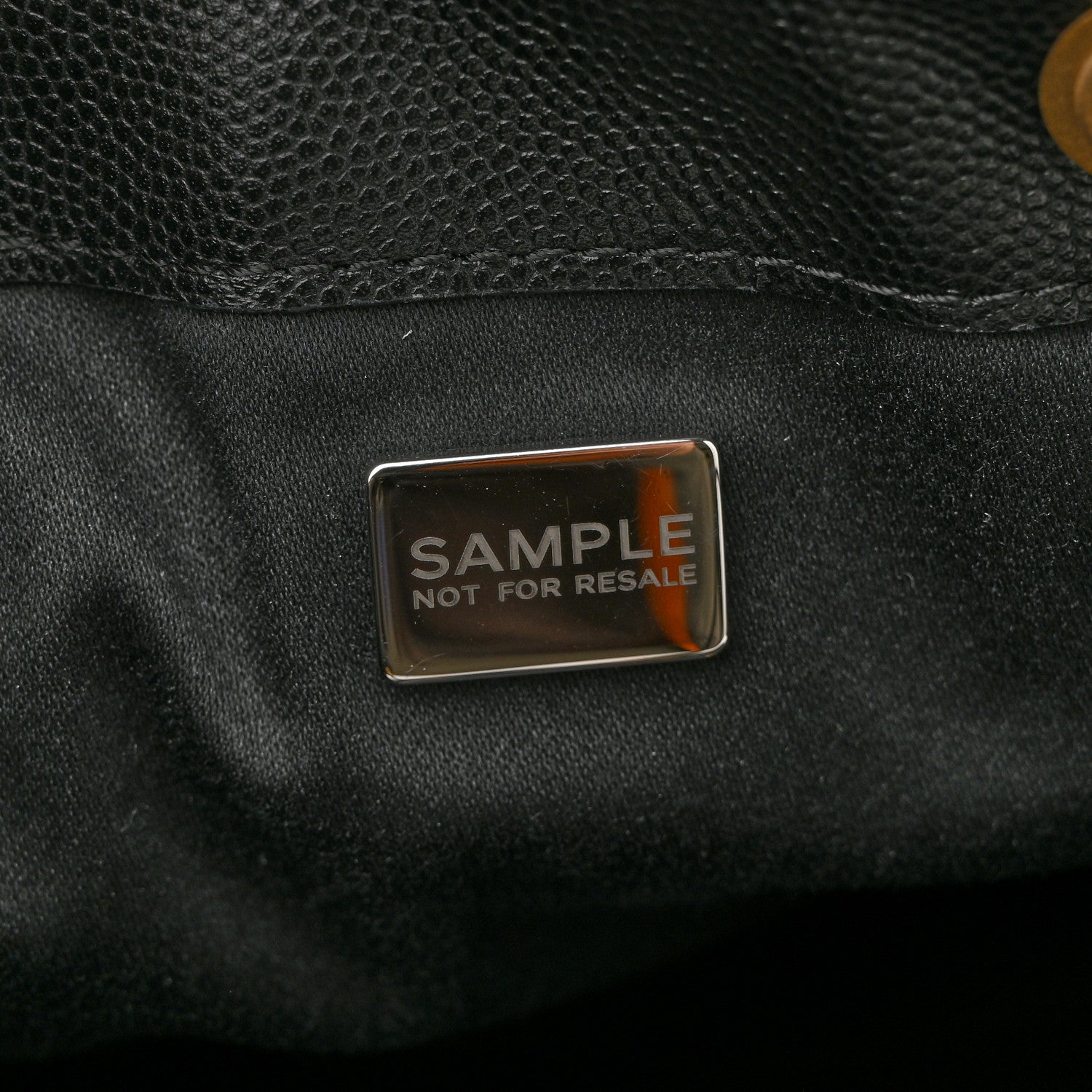 Chanel Caviar Quilted Large Chanel 25 Handbag Black 8 of 11