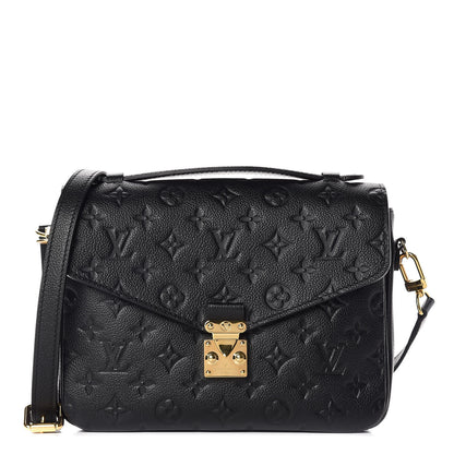 Louis Vuitton Empreinte Pochette Metis Black 1 of 11