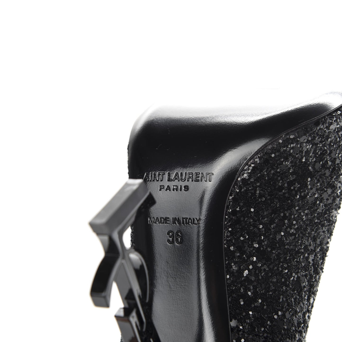 Glitter Opyum 100 Pumps 36 Black